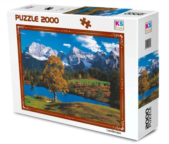 Ks Games 2000 Parça Puzzle Bavarian Alps ürün görseli
