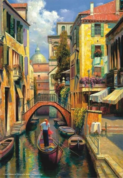 Anatolian 500 Parça Puzzle Venedikte Pazar