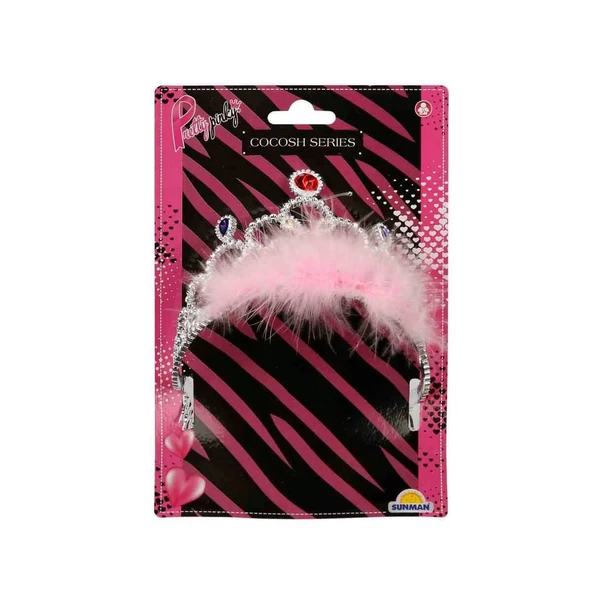 OMZ 1287 Tüylü Taç -Sunman Kız Erkek Çocuk Oyuncak Eğitici Oyuncaklar - Resim 3