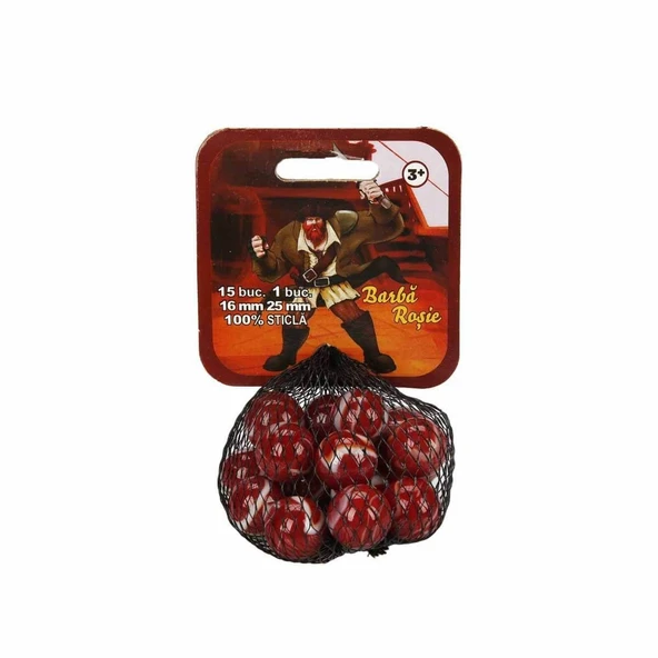 OMZ 3007 Kızıl Sakal Kırmızı Misket Kız Erkek Çocuk Oyuncak Eğitici Oyuncaklar ürün görseli 1