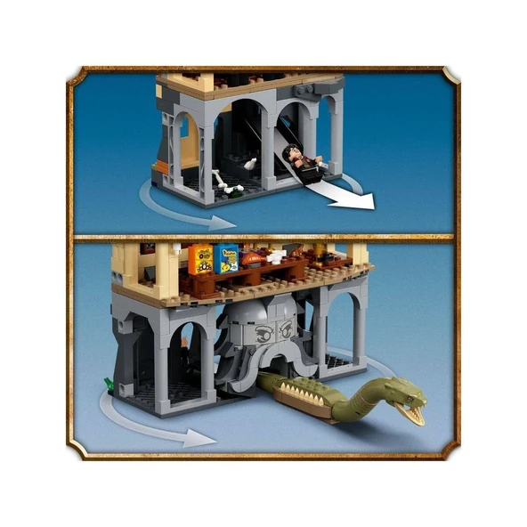 OMZ 76389 LEGO® Harry Potter™ Hogwarts™ Sırlar Odası 1176 parça +9 yaş Kız Erkek Çocuk Oyuncak Eğitici O - Resim 3