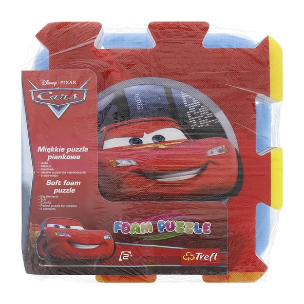 Trefl Disney Cars 8 Parça Baby Köpük Puzzle - 2