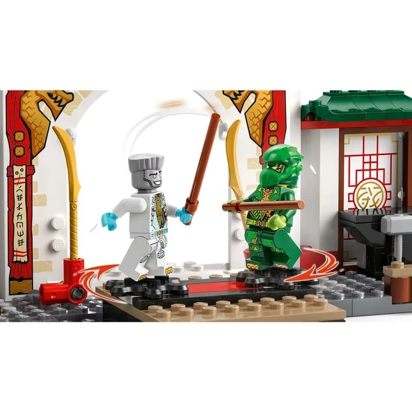 OMZ LSL71831 Ninja Spinjitzu Tapınağı Kız Erkek Çocuk Oyuncak Eğitici Oyuncaklar - 3