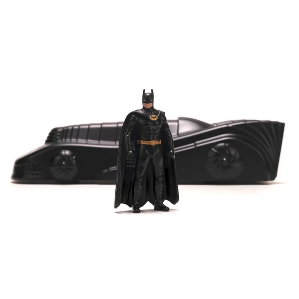 OMZ Jada 1/24 Batman 1989 Batmobile Kız Erkek Çocuk Oyuncak Eğitici Oyuncaklar - Resim 2