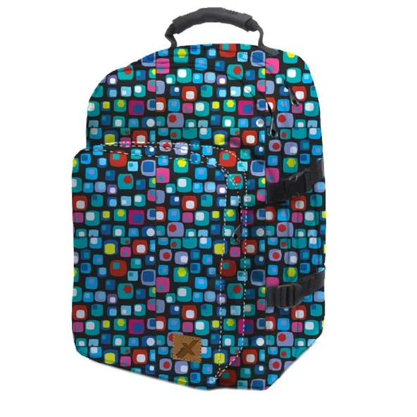 Trendix City Üç Bölmeli Geometri Notebook - Sırt Çantası ürün görseli