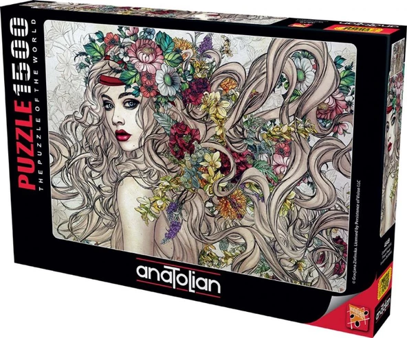 Anatolian Çiçeklerin Gücü 1500 Parça Puzzle (Flower Power) - Resim 2