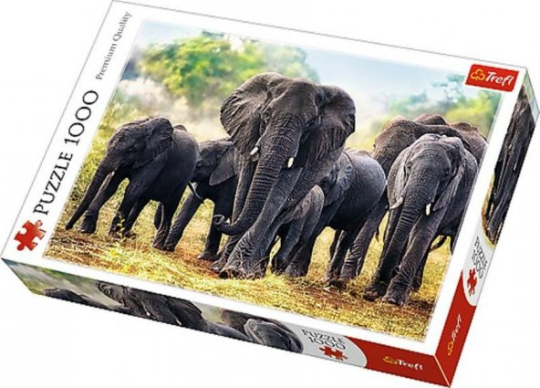Trefl 10442 Afrika Filleri 1000 Parçalık Puzzle - 2