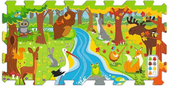 Orman Eğlencesi Trefl Köpük Puzzle