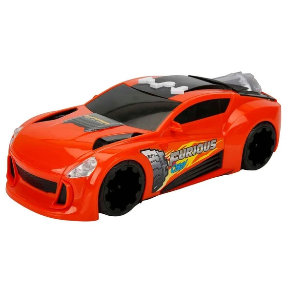 OMZ Maxx Wheels Sesli ve Işıklı Jet Araba Kız Erkek Çocuk Oyuncak Eğitici Oyuncaklar ürün görseli 1