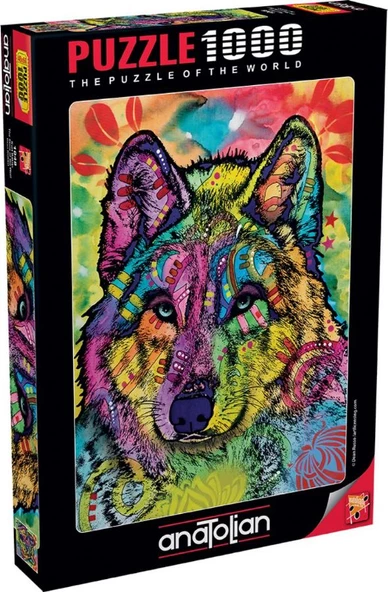 Anatolian Kurt Bakışı Puzzle (1000 Parça) - Resim 2