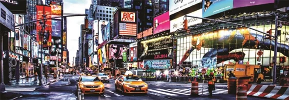 Anaolian Times Square Puzzle (1000 Parça Panorama)