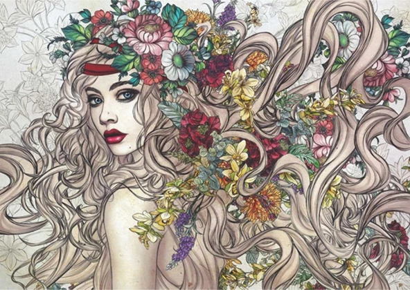 Anatolian Çiçeklerin Gücü 1500 Parça Puzzle (Flower Power)