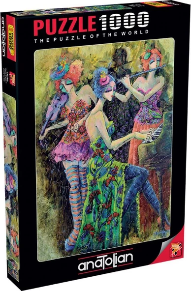 Anatolian Renk Üçlüsü 1000 Parça Puzzle (Colour Trio) - Resim 2