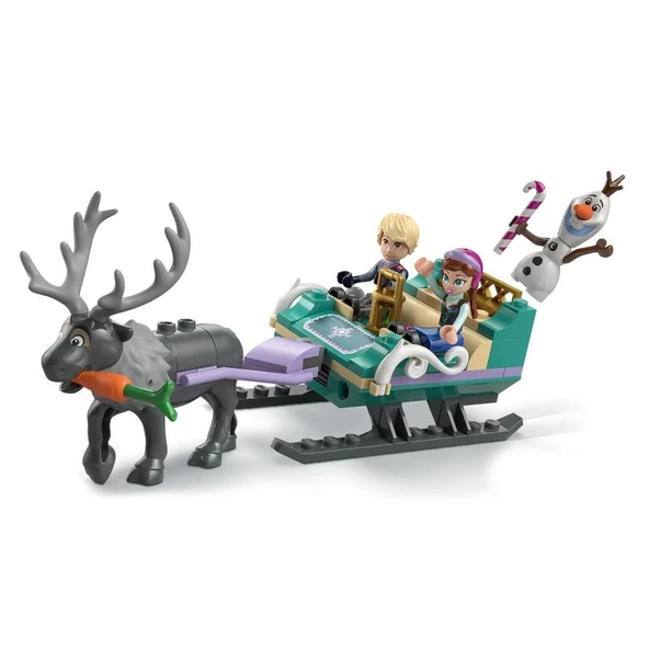 OMZ 43256 Lego Disney Prensesi Anna Kızak Macerası 192 parça +4 yaş Kız Erkek Çocuk Oyuncak Eğitici Oyun - Resim 3