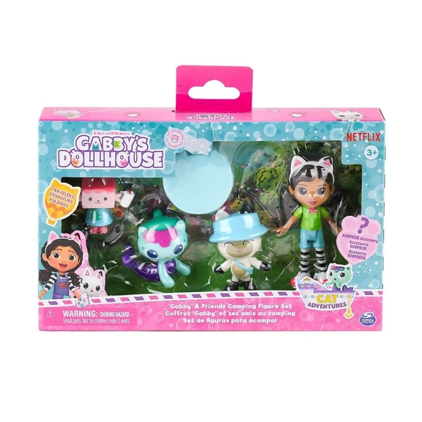 OMZ 6067225 Gabbys Dollhouse Gabbynin Hayal Evi Kız Erkek Çocuk Oyuncak Eğitici Oyuncaklar ürün görseli 1