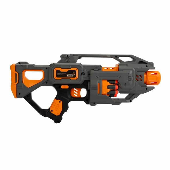 OMZ Zapp Toys 20 Mermili Sünger Dart Atan Silah 45cm Kız Erkek Çocuk Oyuncak Eğitici Oyuncaklar - Resim 2