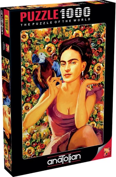 Anatolian 1000 Parça Frida Kahlo Puzzle - Serhat Filiz - Resim 2