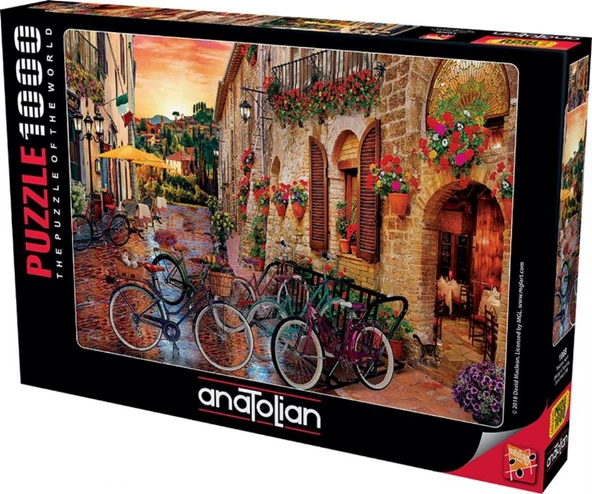 Anatolian 1000 Parça Toscana Keyfi Puzzle - David Maclean - Resim 2