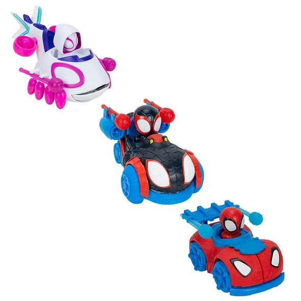 OMZ Spider Ağ Fırlatan Araba Kız Erkek Çocuk Oyuncak Eğitici Oyuncaklar - Resim 2