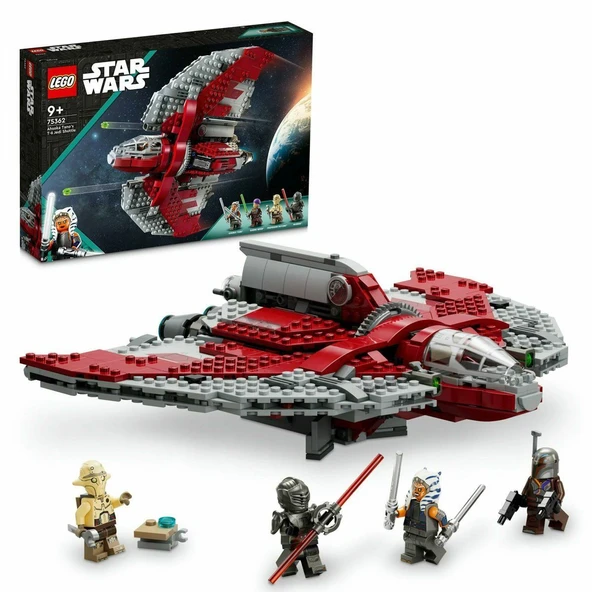 OMZ 75362 LEGO® Star Wars Ahsoka Tano'nun T-6 Jedi Mekiği 601 parça +9 yaş Kız Erkek Çocuk Oyuncak Eğiti ürün görseli