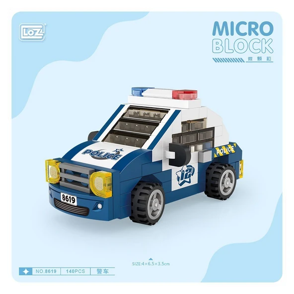 OMZ LZ8619 LOZ Blok Oyuncak Mini Poşet -Vagonlife Kız Erkek Çocuk Oyuncak Eğitici Oyuncaklar - Resim 2