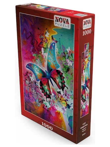 Nova 1000 Parça Kelebeğin Doğuşu Fantastik Puzzle - 41021 - Resim 2