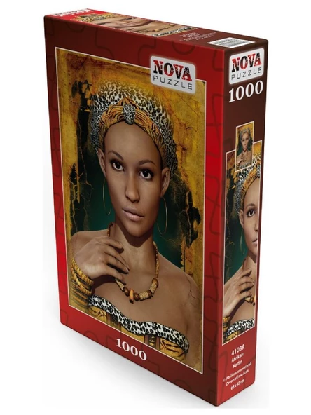 Nova 1000 Parça Afrikalı Kadın Puzzle - Resim 2