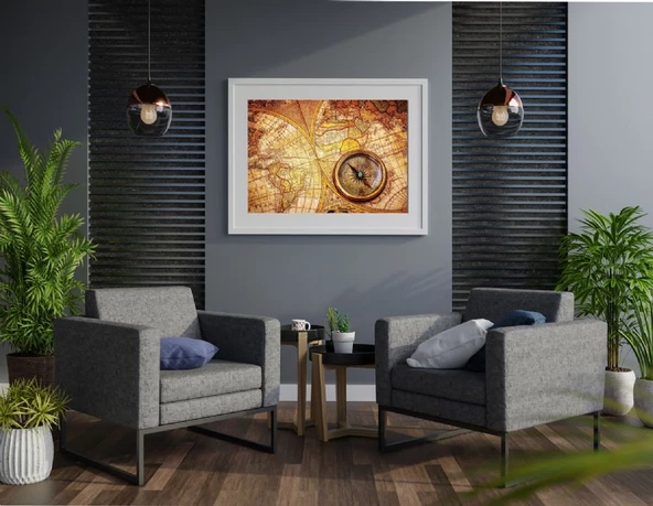 Nova 1000 Parça Eski Dünya Haritası ve Pusula Puzzle - 4