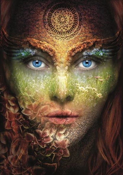 Nova 46003 - 2000 Parça Nature Woman Puzzle