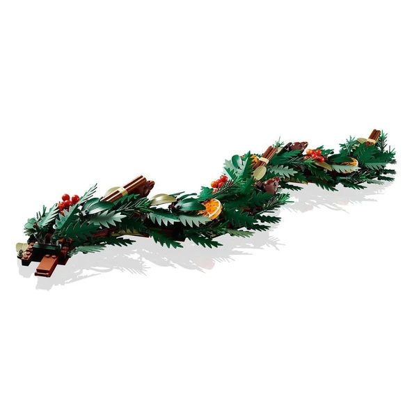OMZ 10340 Lego iconic Botanicals Çelenk - Wreath 1194 parça +18 yaş Kız Erkek Çocuk Oyuncak Eğitici Oyun - Resim 3