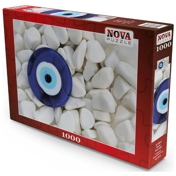 Nova 1000 Parça Nazar Boncuğu Puzzle - Elif Eren - Resim 2