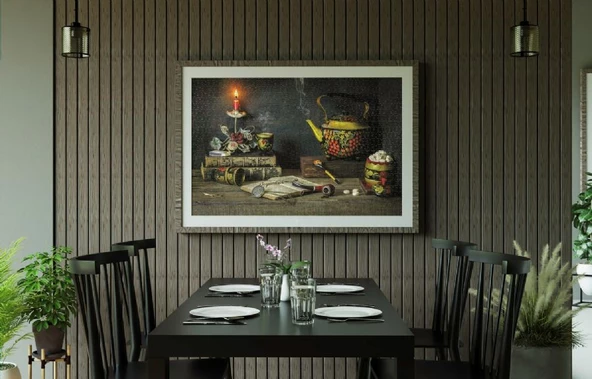 Nova Puzzle 44006 - Çay Molası 1500 Parça Mini Puzzle - 4