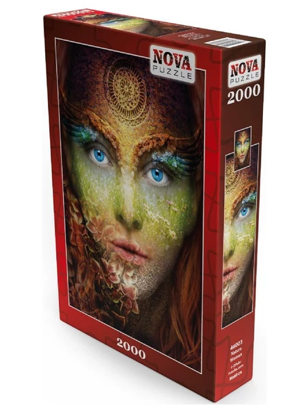 Nova 46003 - 2000 Parça Nature Woman Puzzle - Resim 2