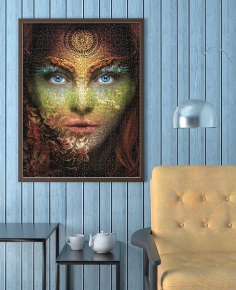 Nova 46003 - 2000 Parça Nature Woman Puzzle - Resim 4