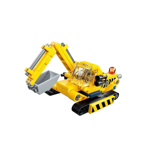 OMZ KP-1417 Keeppley İnşaat Blok Seti -Vagon life Kız Erkek Çocuk Oyuncak Eğitici Oyuncaklar - Resim 3