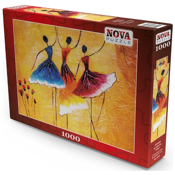 Nova 1000 Parça Üç Güzelin Dansı Puzzle - Resim 2
