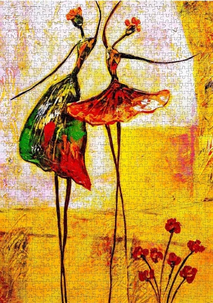 Nova 1000 Parça Dans Eden Balerinler Puzzle - Resim 3