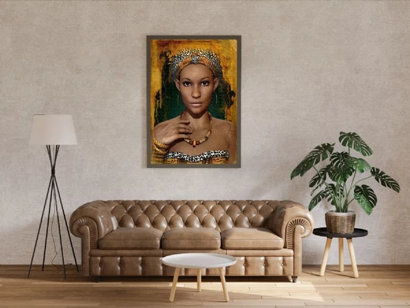 Nova 1000 Parça Afrikalı Kadın Puzzle - Resim 4