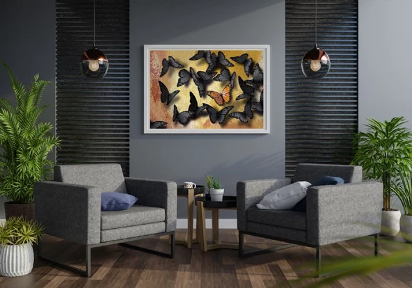 Nova 1000 Parça Benzersiz Olmak Puzzle - Kelebekler - Resim 4