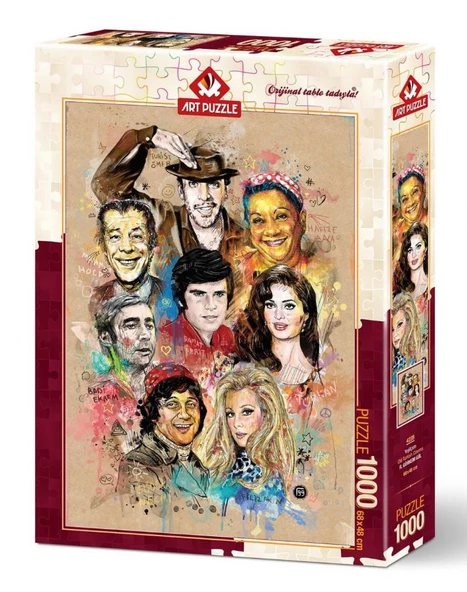 Art 1000 Parça Yeşilçam Puzzle - 4235 - Resim 2