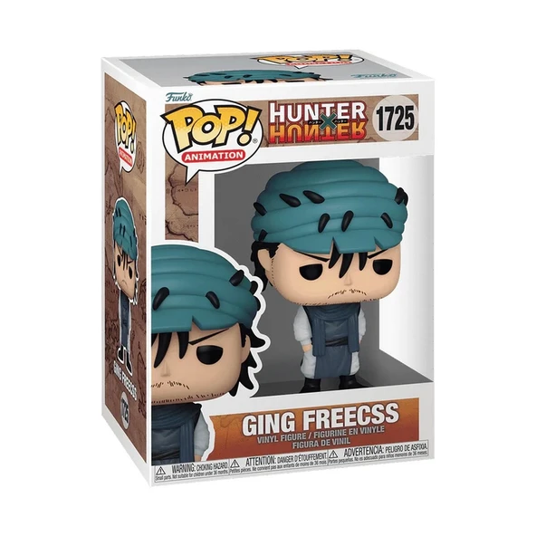 OMZ Funko POP Animation: Hunter x Hunter - Ging Freecss Kız Erkek Çocuk Oyuncak Eğitici Oyuncaklar - Resim 2