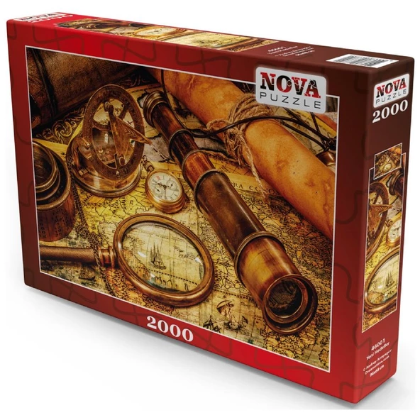 Nova 2000 Parça Yeni Hedefler Vintage Puzzle - 46001 - 2