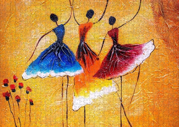 Nova 1000 Parça Üç Güzelin Dansı Puzzle - Resim 3