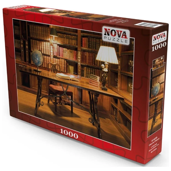 Nova 1000 Parça Okuma Odası Puzzle - 41030 - Resim 2