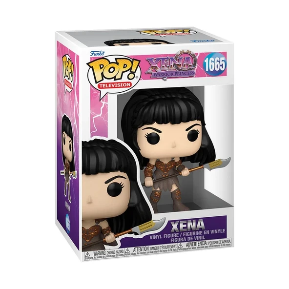 OMZ Funko POP TV: Xena - Xena with Spear Kız Erkek Çocuk Oyuncak Eğitici Oyuncaklar - Resim 2