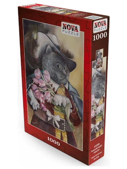 Nova 41099 - 1000 Parça Romantik İngiliz Silahşörü Puzzle - Tatiana Plovetskaya - Resim 2