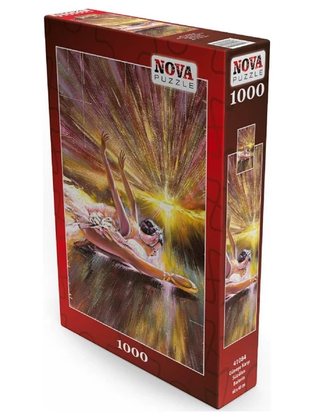 Nova Puzzle 1000 Parça Güneşe Karşı Süzülen Balerin - Ihar Balaikin - Resim 2