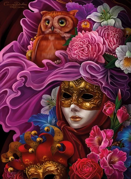 Nova 1000 Parçalık Maske Puzzle