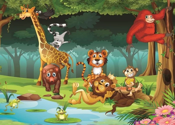 Art Kids 24+35 Parça Su Altı ve Orman Hayvanları Çocuk Puzzle - 3