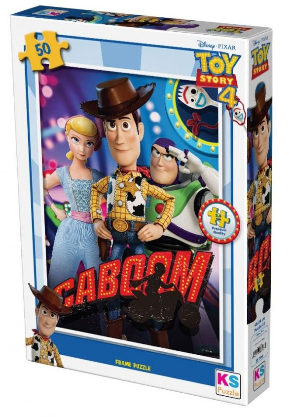 Ks Games Toy Story 4 50 Parça Çocuk Puzzle